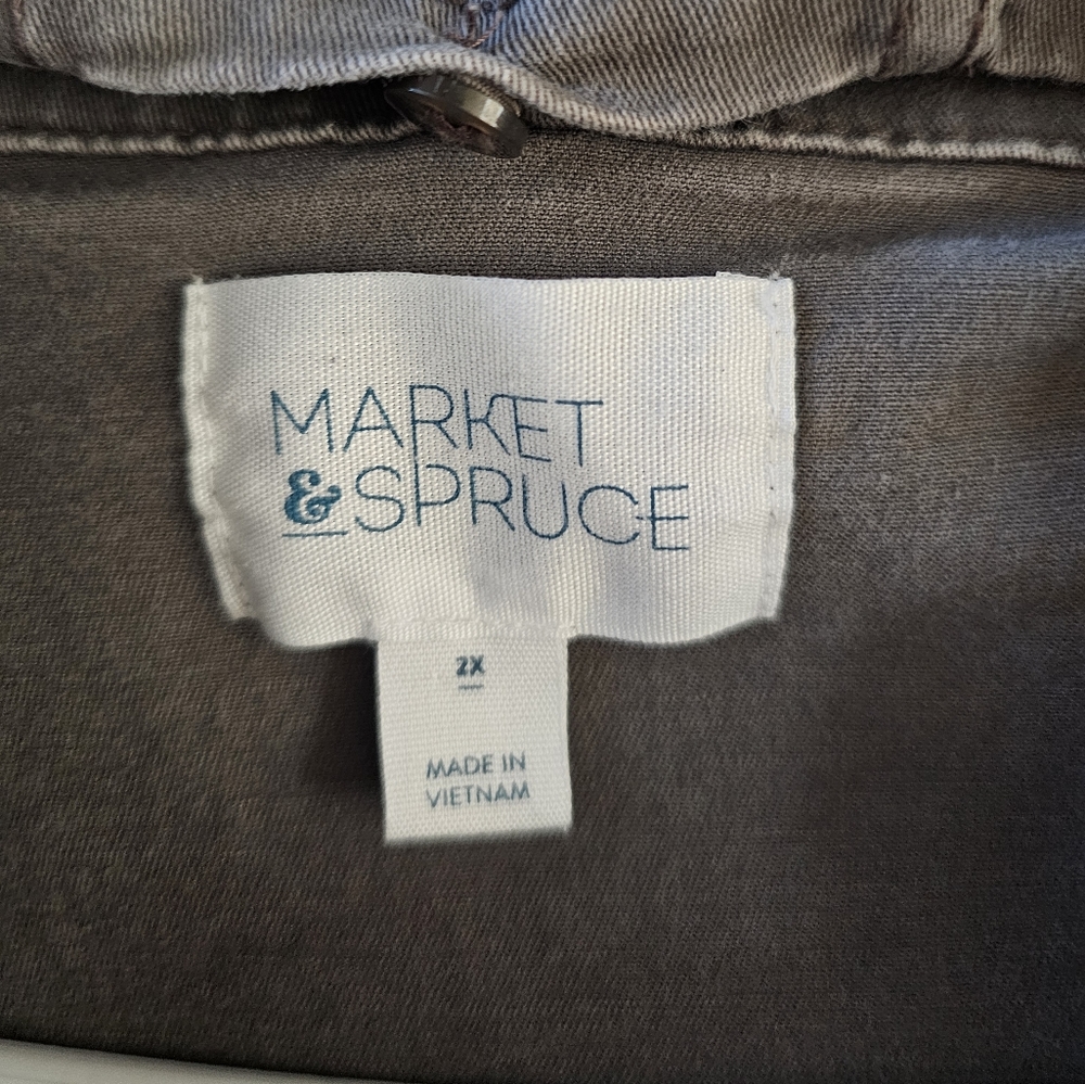 Market & Spruce Kathleen Cargo Jacket - Picture 3 of 3